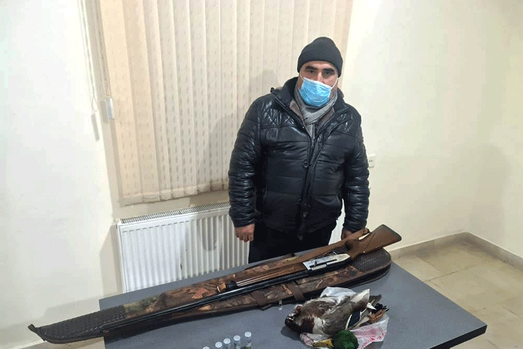Şərif Şərifzadə, Siyəzəndə qanunsuz ov edən şəxs