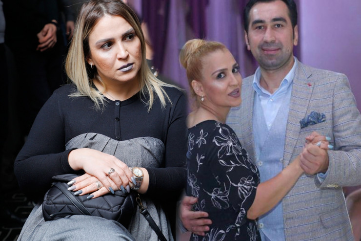 Müğənni Elton Hüseynəliyev və xanımı