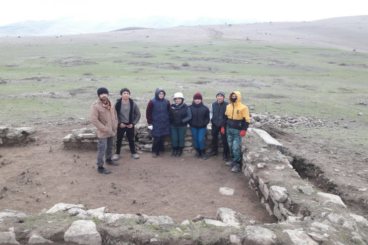 Beşbarmaq qalasının 2 qala bürcünün yeri aşkarlandı - FOTO 