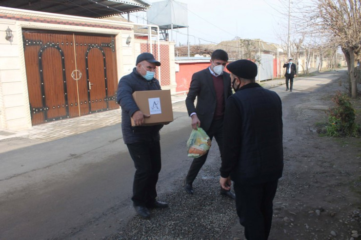 Şəhid və qazilərimizin ailələrinə yardım edildi-FOTO 