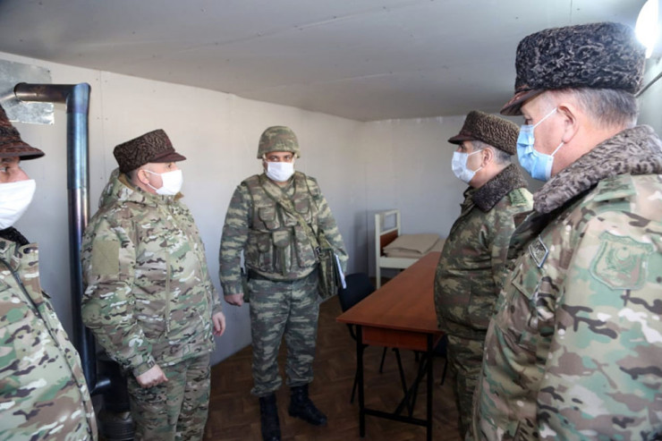 MN: Azad edilmiş ərazilərimizdə dislokasiya olunan bölmələrin təminatı yaxşılaşdırılır