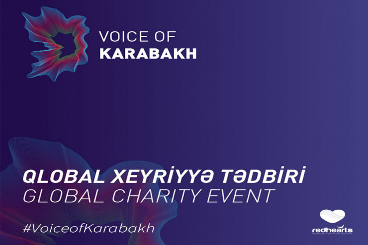 “Qarabağın səsi” ümumdünya xeyriyyə konserti keçirilib-VİDEO 