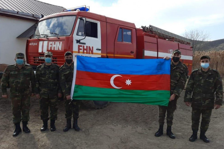 Yanğınsöndürmə xidməti Qubadlıda fəaliyyətə başladı