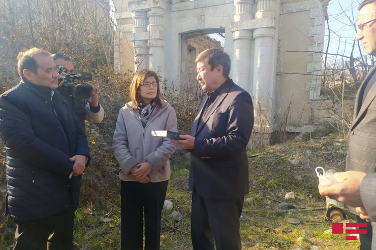 TÜRKSOY və TDƏŞ nümayəndələri Füzuliyə səfər edib-FOTO 