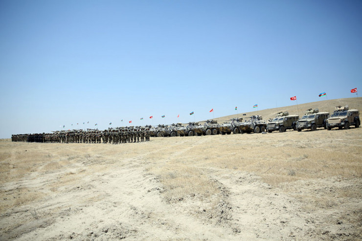 Bakıdakı “Mustafa Kamal Atatürk-2021” təlimi başa çatdı -  VİDEO 