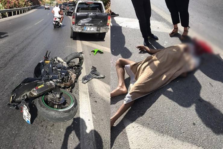 Azərbaycanda motosikletli tələbəni maşın vurub öldürdü - FOTO 