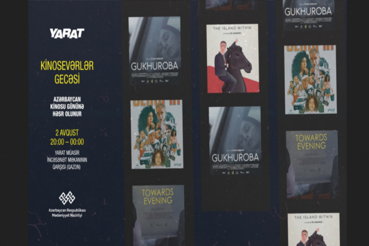 Kinosevərlər Gecəsi keçiriləcək - AÇIQ HAVADA 