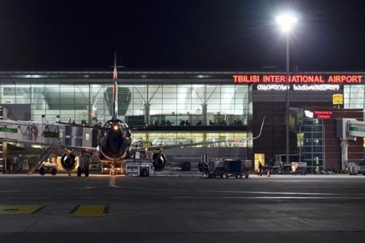 Tiflis aeroportunda həyəcan
