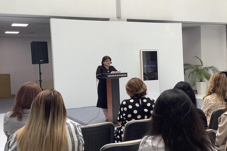 MEK əməkdaşının əmək fəaliyyətinin 50 illiyi qeyd olundu-FOTO 