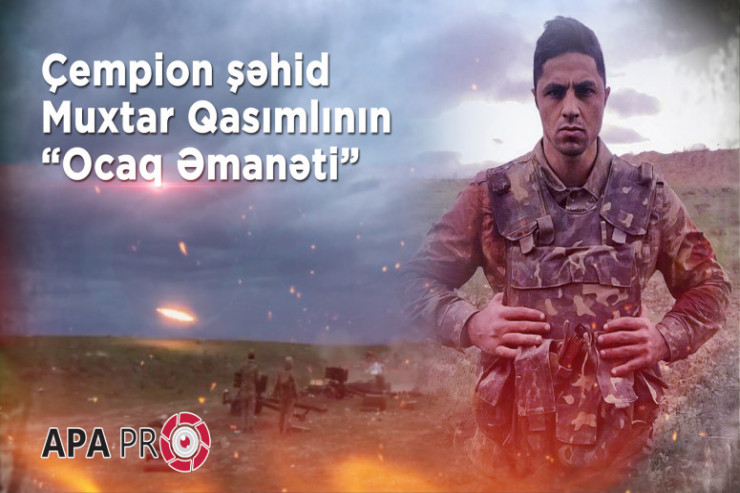 İllərlə topladığı gücü vətən yolunda sərf edən ŞƏHİD ÇEMPİON  - “Ocaq Əmanəti” 