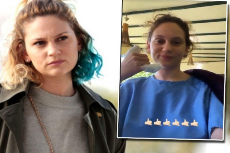 Dalaşan itləri ayırmaq istəyən aktrisanın başına iş gəldi