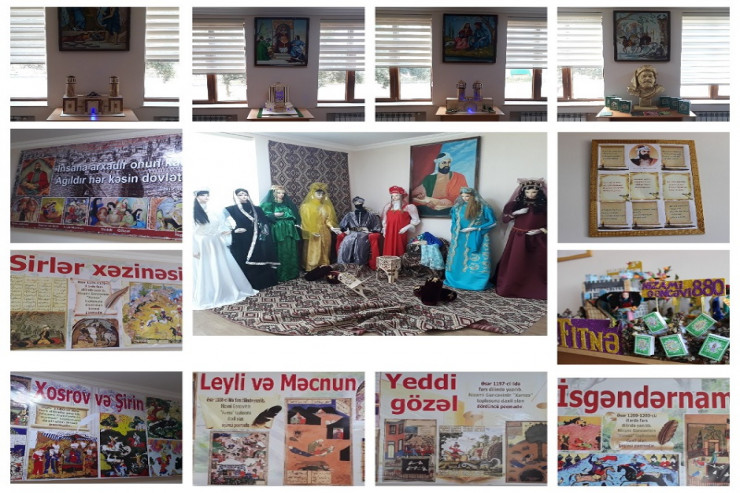 Məktəbdə Nizami muzeyi AÇILDI  - FOTO 
