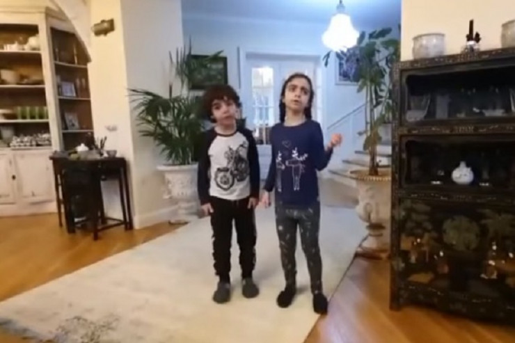 Simonyanın azyaşlı uşaqları türkləri öldürməyə  çağırır?