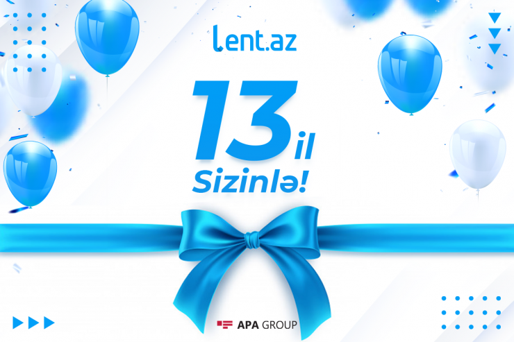 Lent.az-ın 13 yaşı