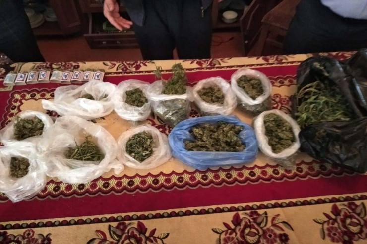 Rayon sakinindən 20 kilodan çox narkotik aşkarlandı -  FOTO 