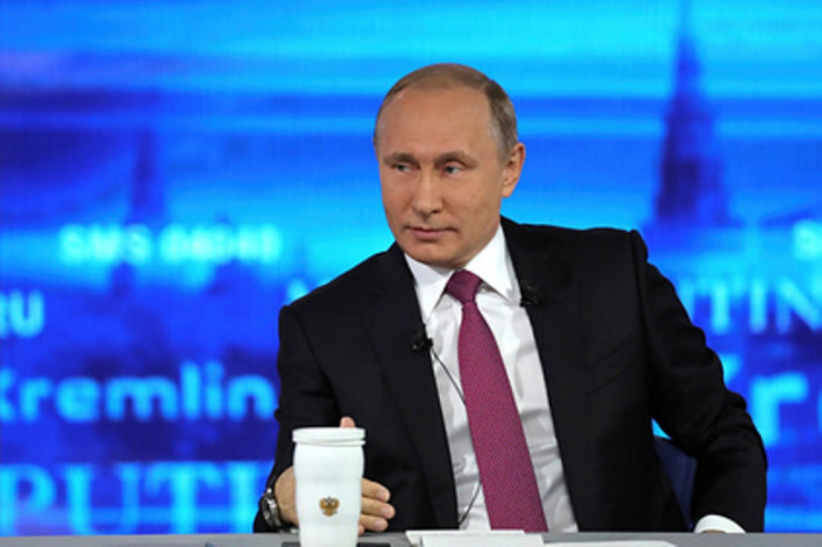 Vladimir Putin, Rusiyanın prezidenti