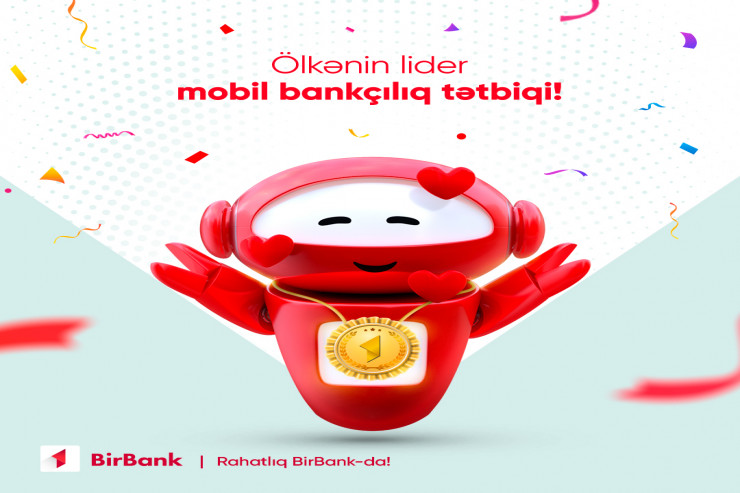 BirBank yenə də ölkənin lider mobil tətbiqi oldu!