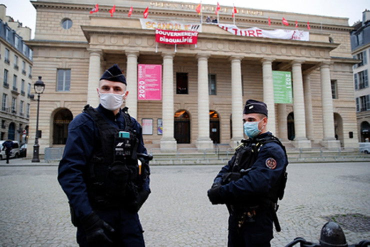 Parisdəki “Odeon” teatrının binası