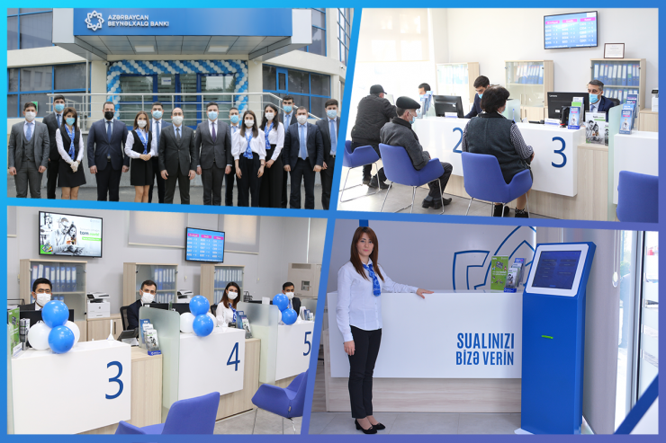 Azərbaycan Beynəlxalq Bankı daha 4 xidmət ofisini yenilədi