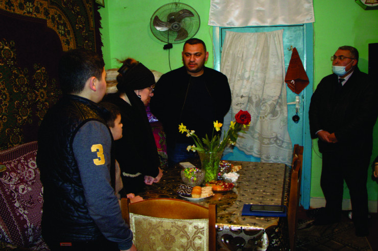 “AS Group İnvestment” MMC Vətən Müharibəsi şəhidinin  ailəsinə 3 otaqlı mənzil hədiyyə etdi-FOTO 