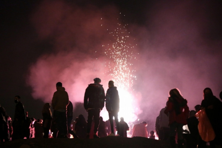 İranda Novruz tonqalı