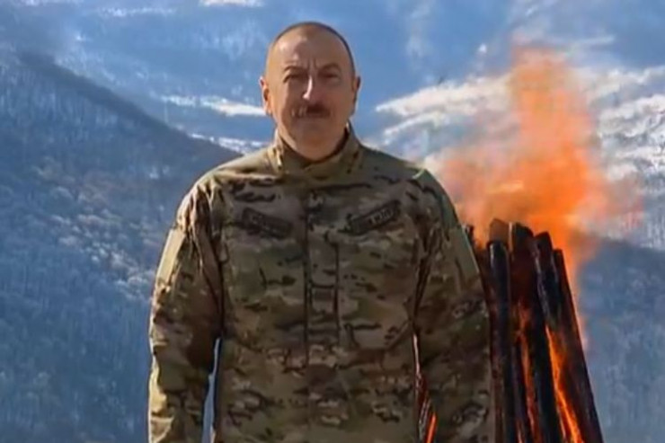 Azərbaycan Prezidenti İlham Əliyev, Cıdır düzündə
