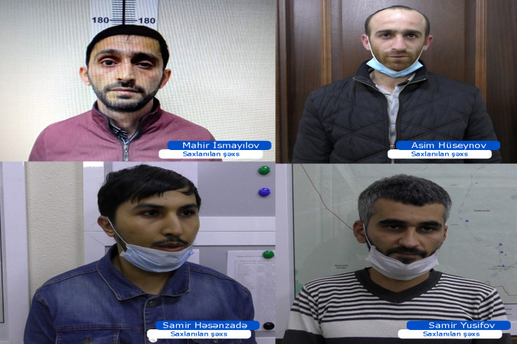 Bakıda oğurluq edən dəstə üzvləri
