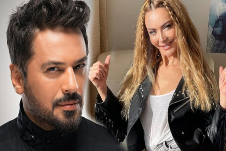 Müğənni Emre Altuğ, model Nazlı Eker