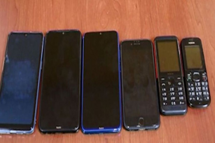 Oğurlanan telefonlar