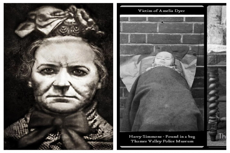 Amelia Dyer və qətl etdiyi körpə