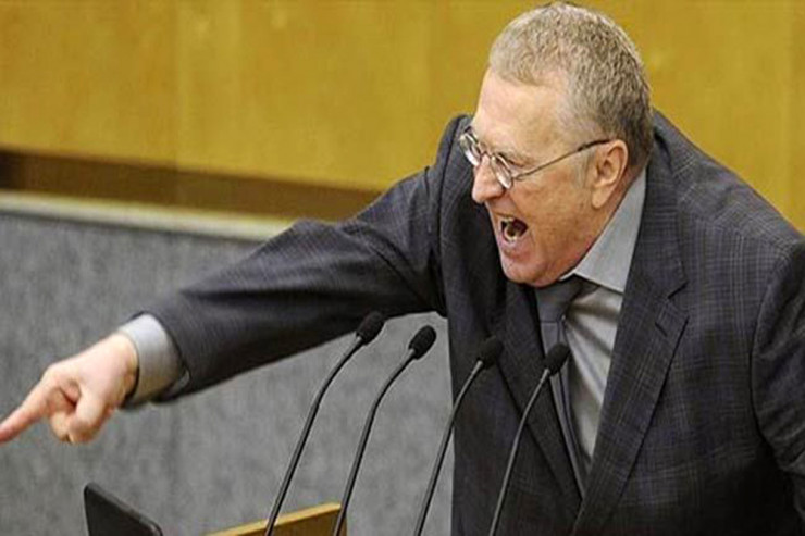 Rusiya Dövlət Dumasının Liberal-demokrat fraksiyasının lideri Vladimir Jirinovski
