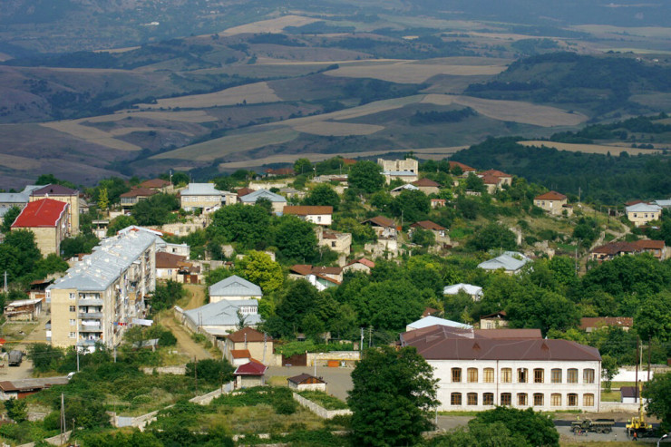 Şuşa şəhərindən görüntü