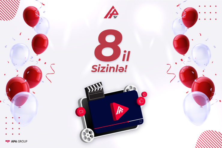 APA TV-nin 8 yaşı tamam olur