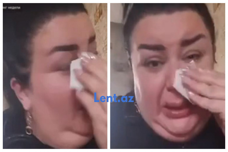 Aktrisa canlı yayımda AĞLADI : "Ərimi pulla yanımda..." - VİDEO  