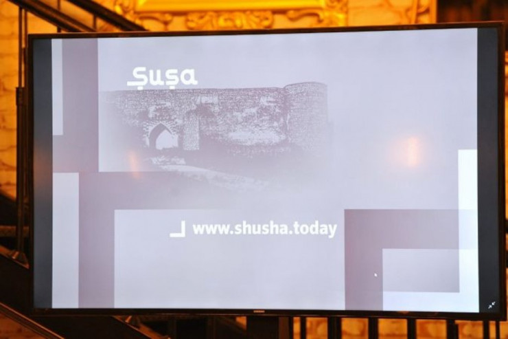 www.shusha.today  portalının təqdimatı - FOTO 