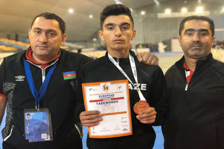 Azərbaycan idmançısı erməniyə qalib gəlib Avropa çempionu oldu