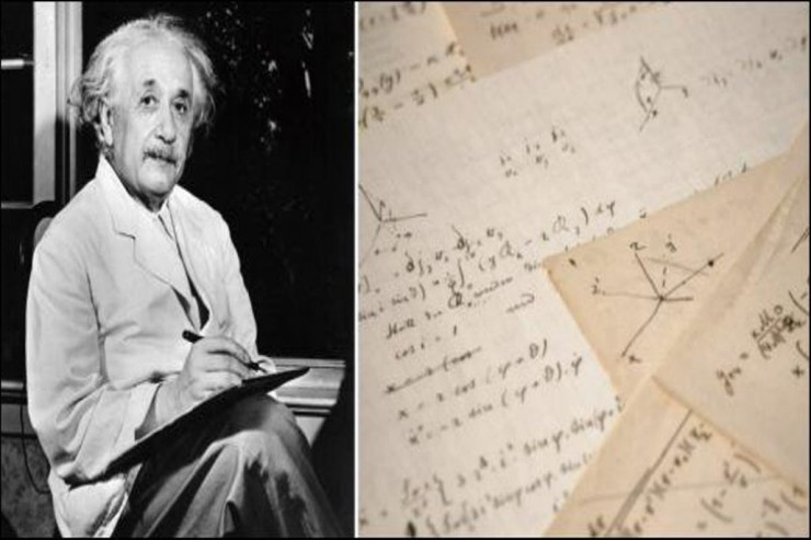 Dahi fizikin əlyazmaları satışa çıxarılır