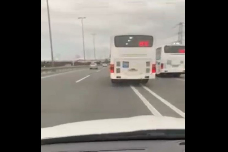 Qayda pozan avtobus sürücüləri