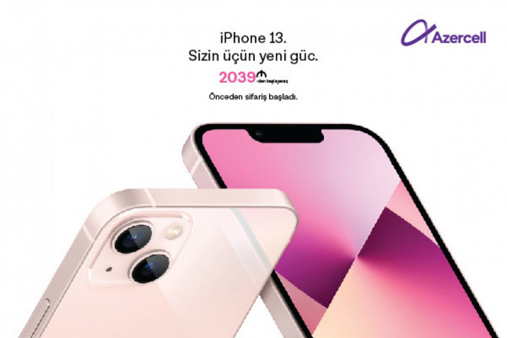 “Azercell”in mağazalarından "iPhone" alanlara 3 aylıq 50GB hədiyyə olunacaq