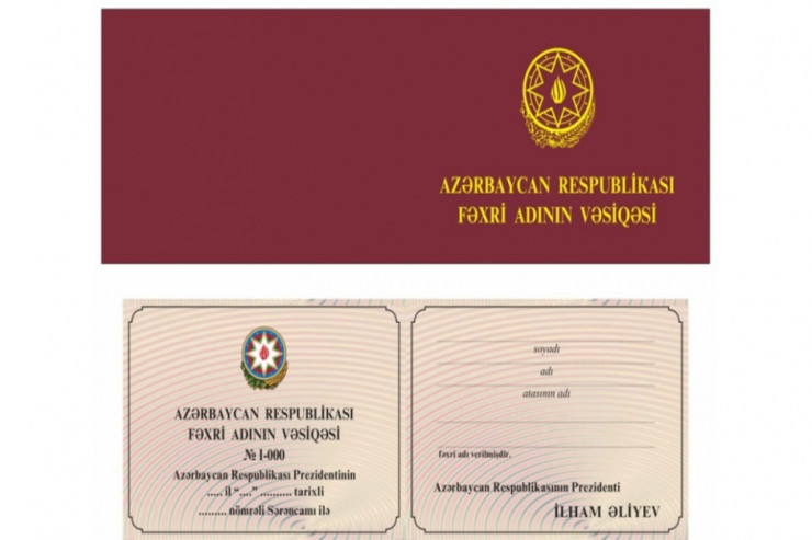 Mədəniyyət xadimlərinə FƏXRİ ADLAR  verildi - SİYAHI 