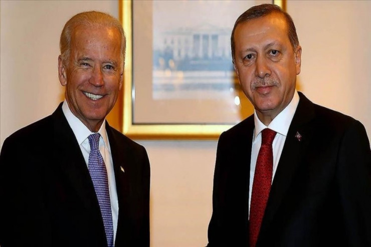 ABŞ Prezidenti Co Bayden və Türkiyə Prezidenti Rəcəb Tayyib Ərdoğan