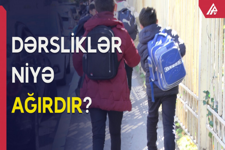 Yükə çevrilən dərsliklər... – ŞAGİRDLƏR NARAZIDIR - VİDEO 