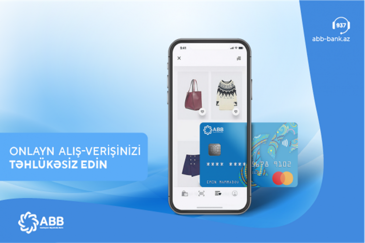 ABB-nin Mastercard ödəniş kartları ilə onlayn alış-veriş daha təhlükəsiz oldu!