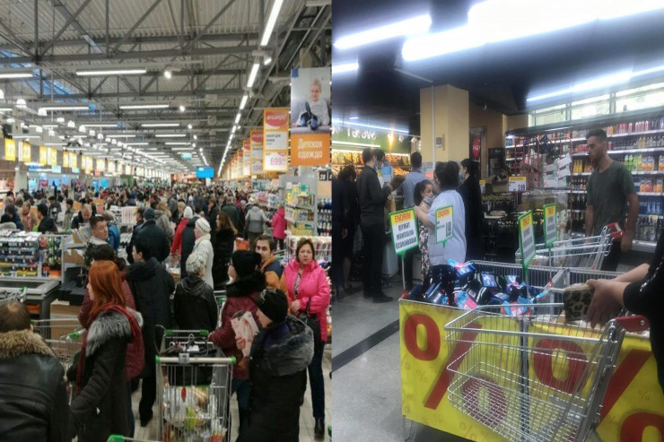 Supermarketdə müştərilərə hücum... -  GÜLLƏLƏNDİ 