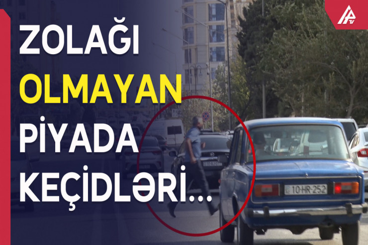 Pozulan piyada zolaqlarının yaratdığı TƏHLÜKƏ 
