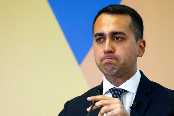 İtaliyanın xarici işlər naziri Luigi Di Mayo