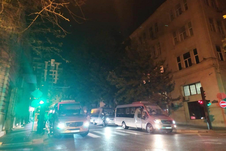 Şuşadan olan bir qrup jurnalist Şuşaya yola düşüb