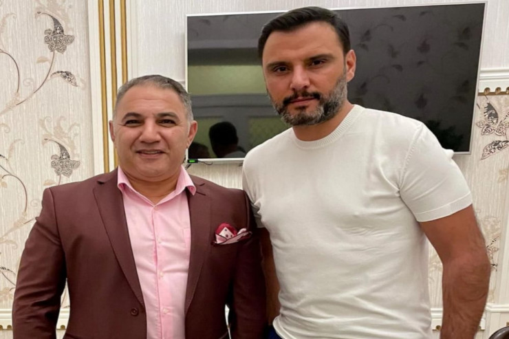 Əməkdar artist Ədalət Şükürov və Alişan