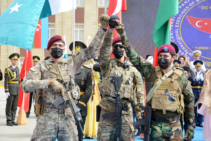 “Üç qardaş - 2021”in açılışına həsr olunan təntənəli mərasim keçirildi -VİDEO 