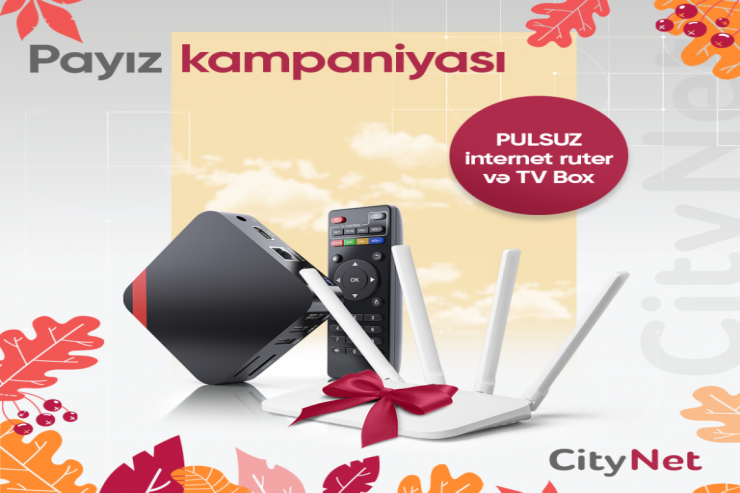 "CityNet"dən Payız kampaniyası